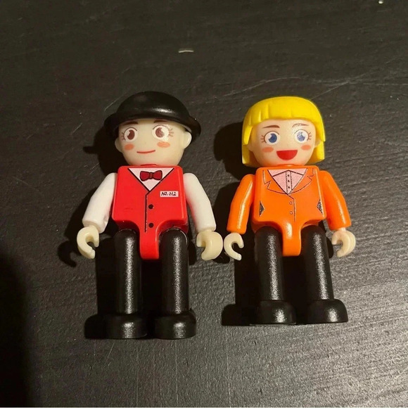 Picasso Tiles Magnetic People STEAM Action Figure Toddler Toy Lot Of 2 - Picture 1 of 4